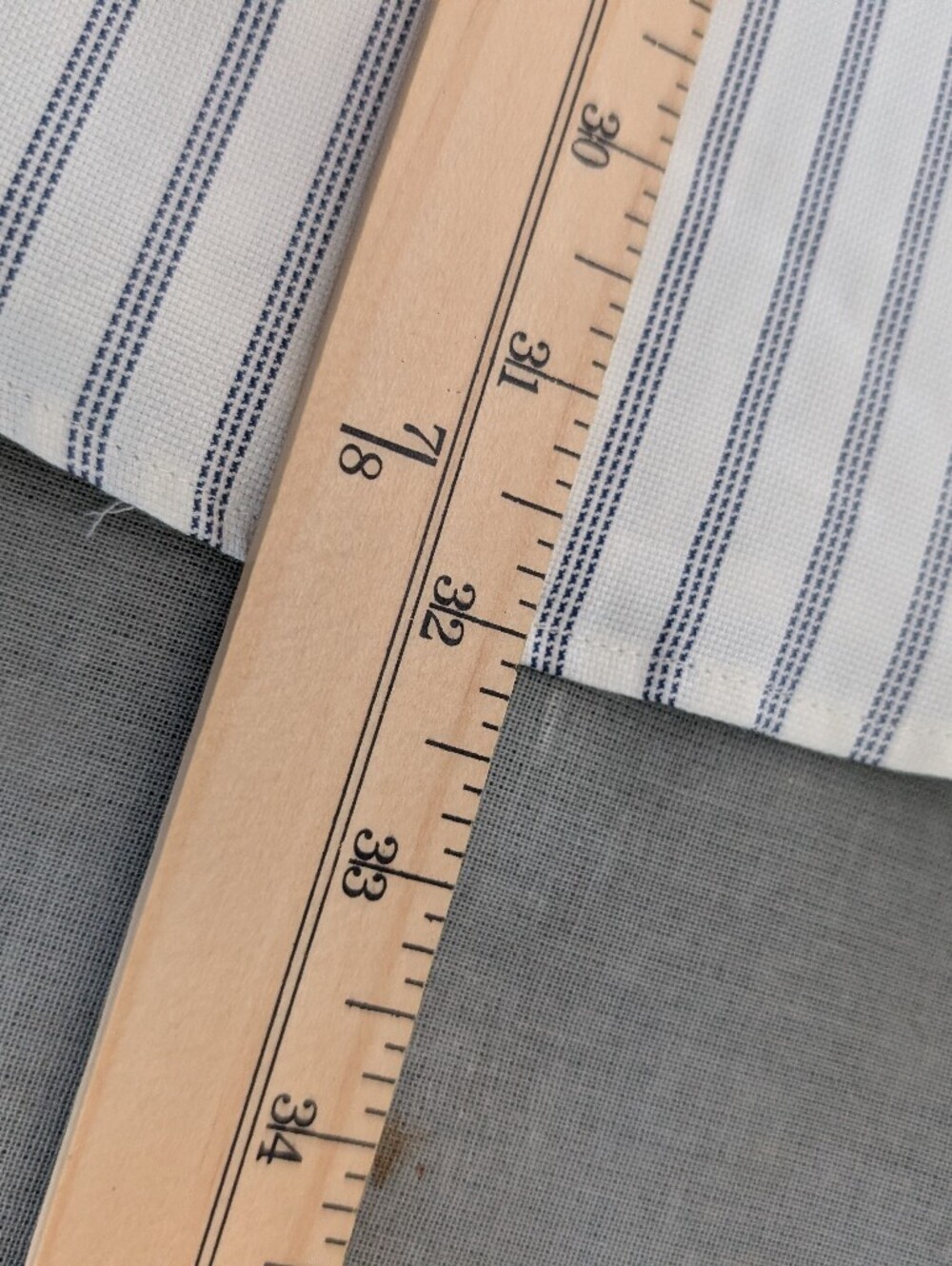 Giorgio Armani White Shirt with Blue Pinstripes Vintage! - Picture 6 of 6